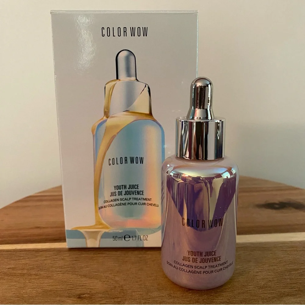 Color Wow Youth Juice Collagen Scalp Treatment 1.7 Oz New In Box